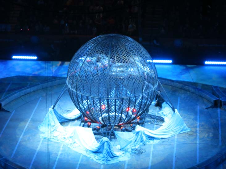 Globe of Death, Ringling Bros & Barnum and Bailey Circus, Barclays Center, Prospect Heights, Brooklyn, February 24, 2017