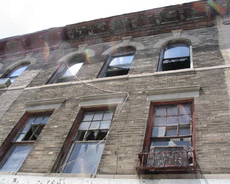 Facade, Washington Avenue, Prospect Heights, Brooklyn