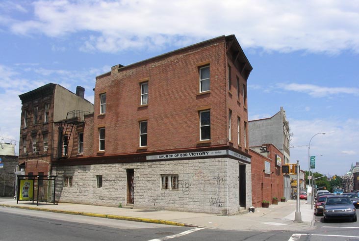 Church of God Victory, 201 Saint Marks Avenue at Washington Avenue, NW Corner, Prospect Heights, Brooklyn