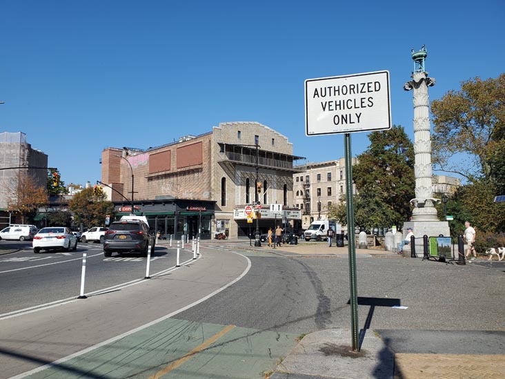 Bartel-Pritchard Square, View To The Northwest, Park Slope, Brooklyn, October 22, 2024