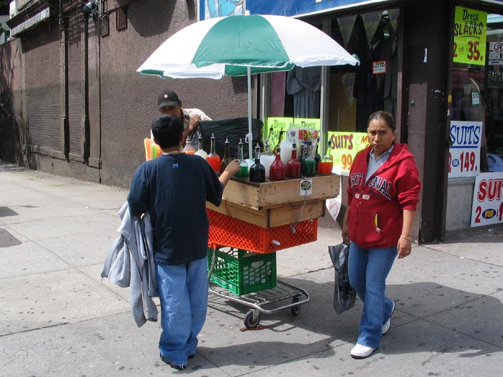 Sno-Cone Vendor, 5th Avenue and 55th Street, Sunset Park, Brooklyn