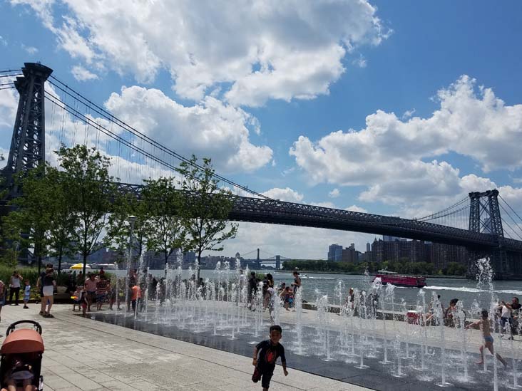 Domino Park, Williamsburg, Brooklyn, July 14, 2019