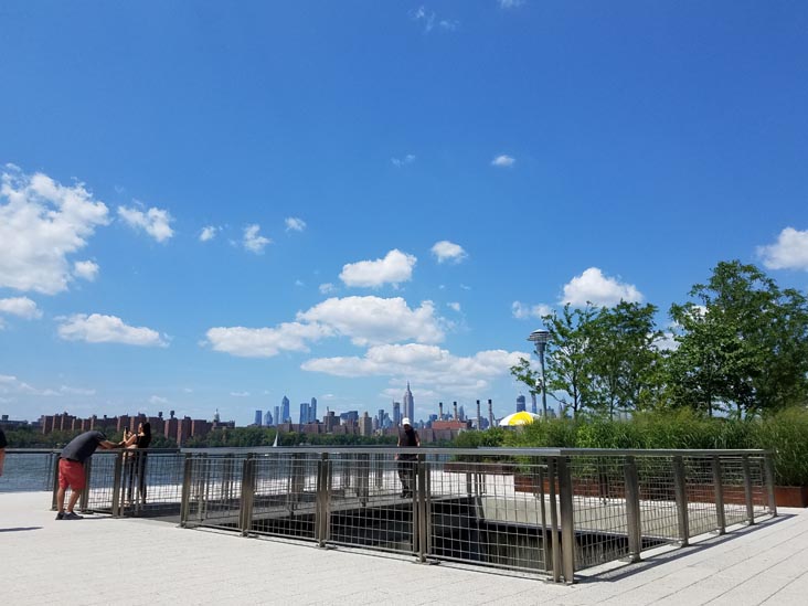 Fog Bridge, Domino Park, Williamsburg, Brooklyn, July 14, 2019