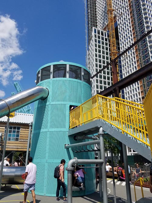 Playground, Domino Park, Williamsburg, Brooklyn, July 14, 2019