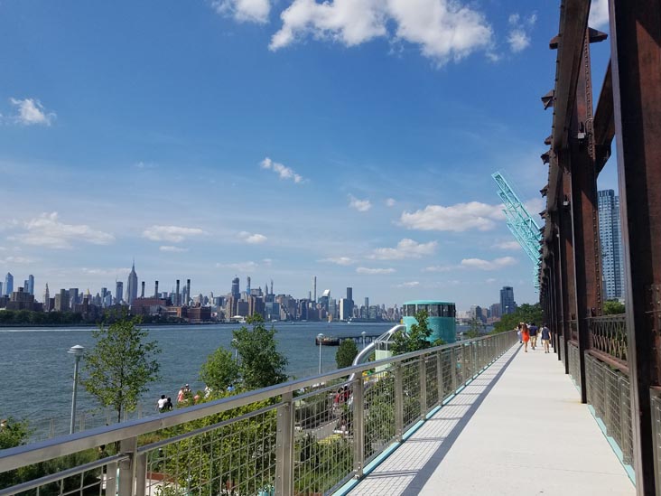 Domino Park, Williamsburg, Brooklyn, July 14, 2019