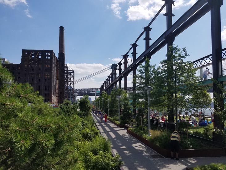 Domino Park, Williamsburg, Brooklyn, July 14, 2019