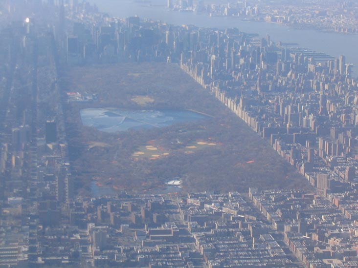 Take Off From LaGuardia: Central Park From the Air