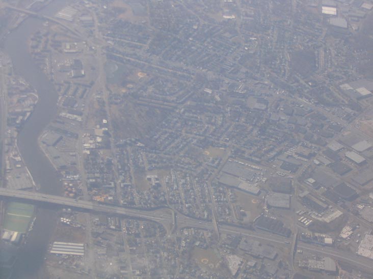 Take Off From LaGuardia: Somewhere Over Bergen County, New Jersey