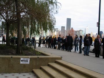 Robert F. Wagner, Jr. School (P.S. 78), 48-09 Center Blvd., Hunters Point, Queens, Election Day 2004