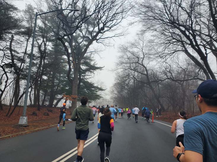 Prospect Park, Brooklyn, 2025 United Airlines NYC Half Marathon, March 16, 2025