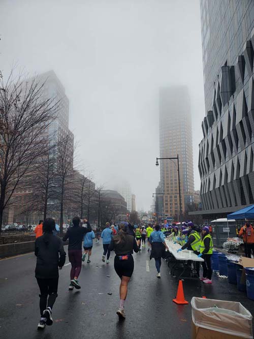 Flatbush Avenue, Downtown Brooklyn, 2025 United Airlines NYC Half Marathon, March 16, 2025