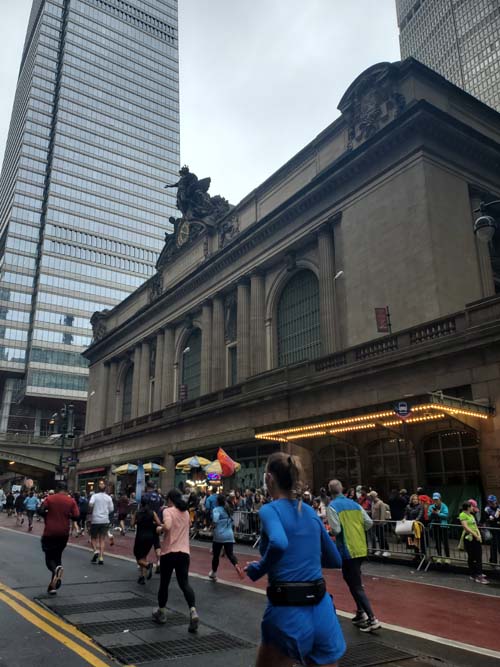 42nd Street at Grand Central Terminal, Midtown Manhattan, 2025 United Airlines NYC Half Marathon, March 16, 2025