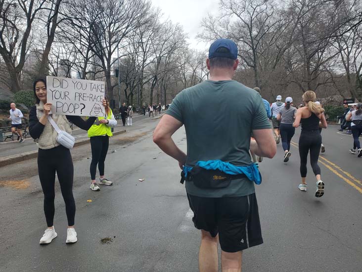 East Drive, Central Park, Manhattan, 2025 United Airlines NYC Half Marathon, March 16, 2025