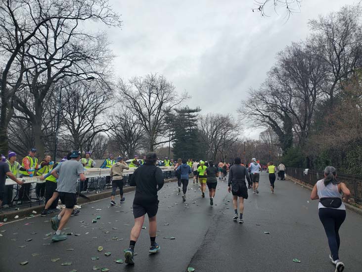 East Drive, Central Park, Manhattan, 2025 United Airlines NYC Half Marathon, March 16, 2025