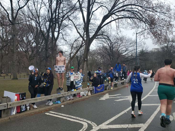 East Drive, Central Park, Manhattan, 2025 United Airlines NYC Half Marathon, March 16, 2025