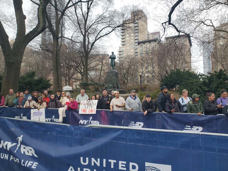 West Drive, Central Park, Manhattan, 2025 United Airlines NYC Half Marathon, March 16, 2025