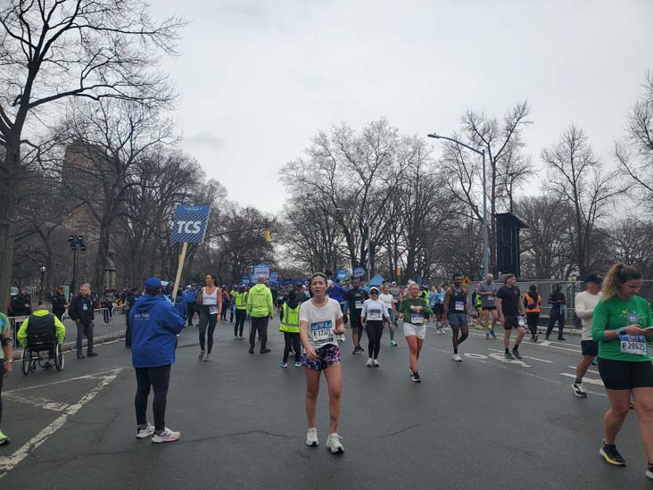 Post-Race, West Drive, Central Park, Manhattan, 2025 United Airlines NYC Half Marathon, March 16, 2025