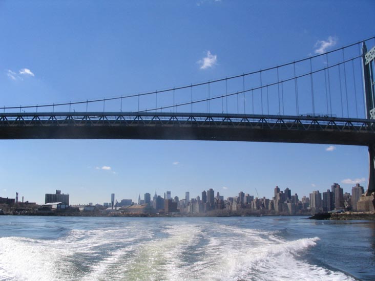 Manhattan Skyline From The East River, March 23, 2006