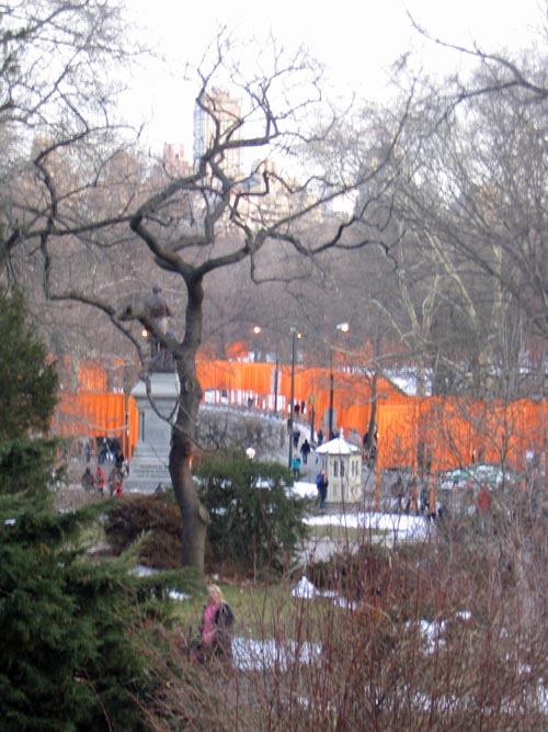 Christo and Jeanne-Claude's Gates Project: Final Day, Central Park, Manhattan, February 27, 2005