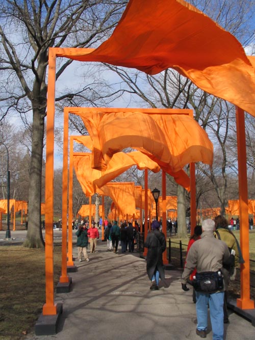 Christo and Jeanne-Claude's Gates Project: Opening Day, February 12, 2005