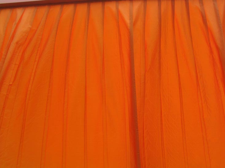 Saffron Fabric, Christo and Jeanne-Claude's Gates Project: Opening Day, February 12, 2005