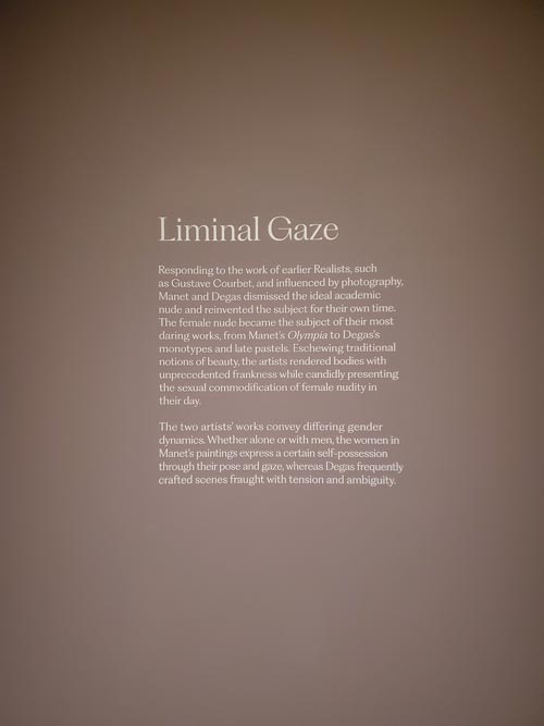 Manet/Degas, Metropolitan Museum of Art, Manhattan, November 20, 2023