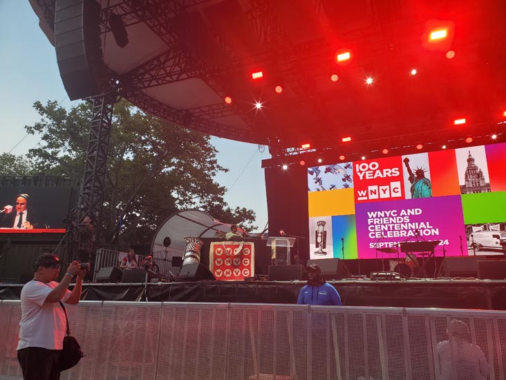 WNYC and Friends Centennial Celebration, SummerStage, Rumsey Playfield, Central Park, Manhattan, September 9, 2024