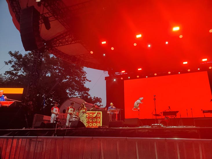 WNYC and Friends Centennial Celebration, SummerStage, Rumsey Playfield, Central Park, Manhattan, September 9, 2024