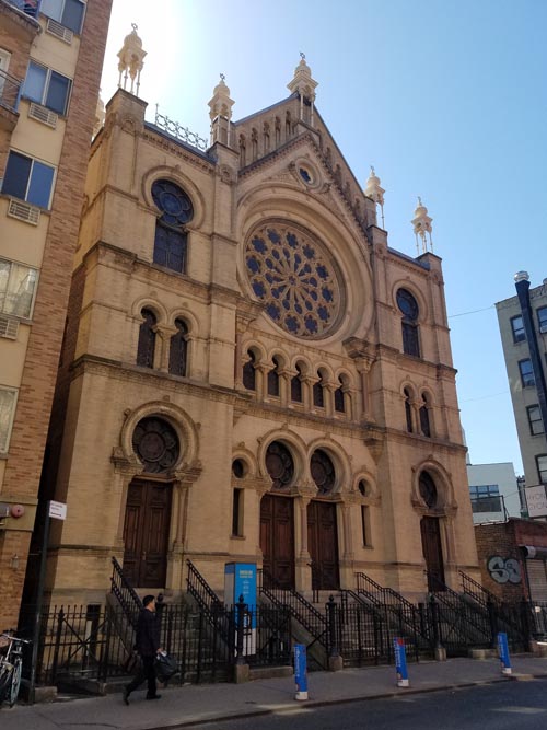 Eldridge Street Synagogue, 12 Eldridge Street, Chinatown, Lower Manhattan, April, 24, 2019