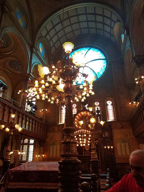 Eldridge Street Synagogue, Chinatown, Lower Manhattan, April, 24, 2019