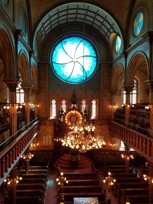 Eldridge Street Synagogue, Chinatown, Lower Manhattan, April, 24, 2019