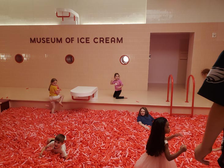 Museum of Ice Cream, SoHo, Lower Manhattan, June 7, 2024