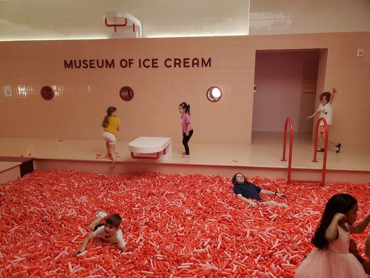 Museum of Ice Cream, SoHo, Lower Manhattan, June 7, 2024