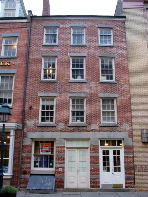 Front Street Between Fulton Street and Beekman Street, South Street Seaport Historic District, Lower Manhattan