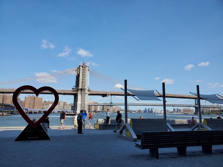 Pier 17, South Street Seaport, Lower Manhattan, September 10, 2021