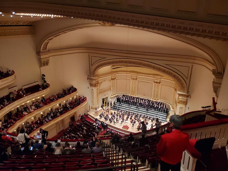 Carnegie Hall, Midtown Manhattan, April 21, 2023