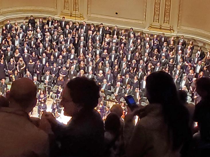 Carnegie Hall, Midtown Manhattan, April 21, 2023