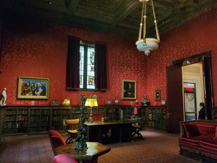 Pierpont Morgan's Study, The Morgan Library & Museum, Midtown Manhattan, May 26, 2022