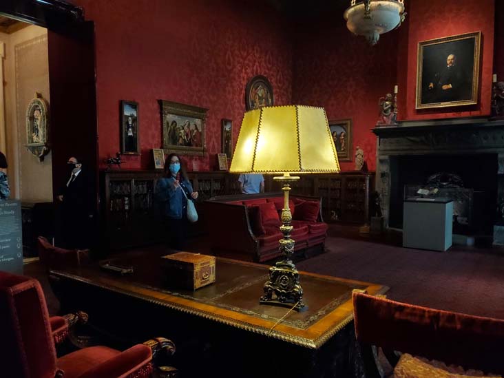 Pierpont Morgan's Study, The Morgan Library & Museum, Midtown Manhattan, May 26, 2022