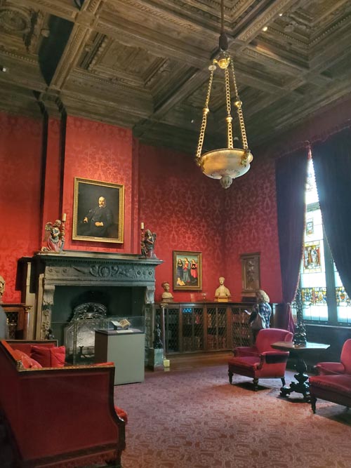 Pierpont Morgan's Study, The Morgan Library & Museum, Midtown Manhattan, May 26, 2022