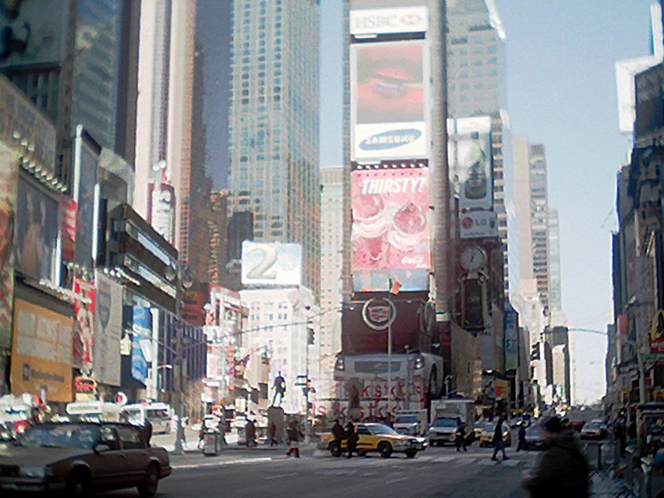 Times Square Looking North