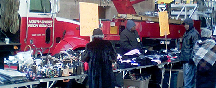 Street Sale, Times Square