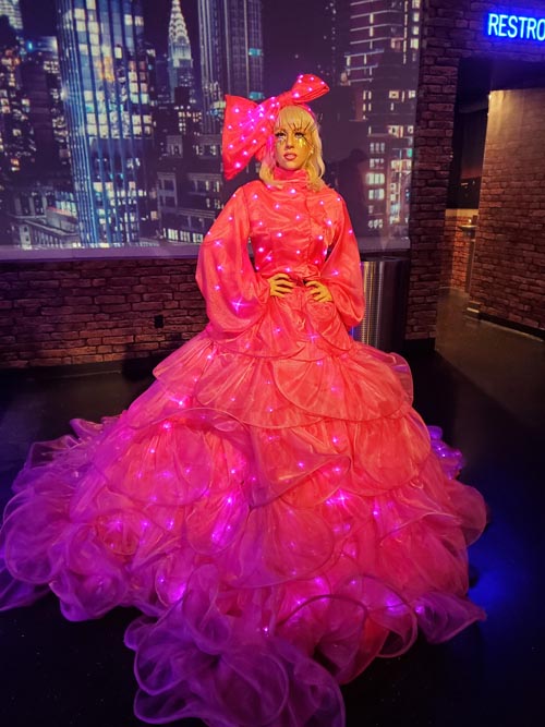 Lady Gaga, Madame Tussauds New York, Times Square, Midtown Manhattan, February 5, 2025