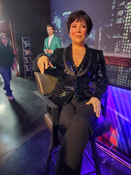 Liza Minnelli, Madame Tussauds New York, Times Square, Midtown Manhattan, February 5, 2025