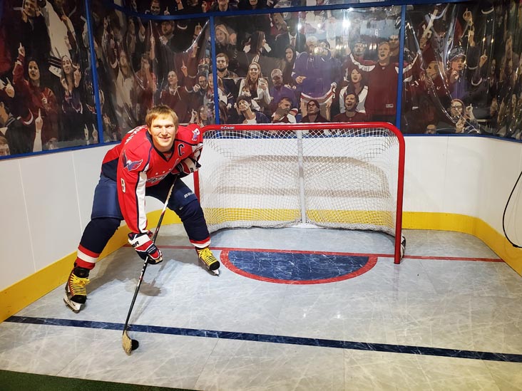 Alex Ovechkin, Madame Tussauds New York, Times Square, Midtown Manhattan, February 5, 2025