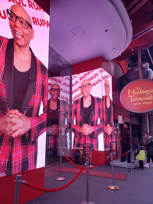 Madame Tussauds New York, 234 West 42nd Street, Times Square, Midtown Manhattan, February 5, 2025