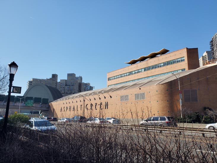 Asphalt Green, Upper East Side, Manhattan, March 11, 2025