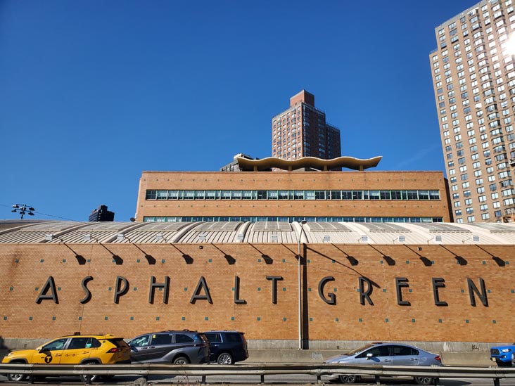 Asphalt Green, Upper East Side, Manhattan, March 11, 2025