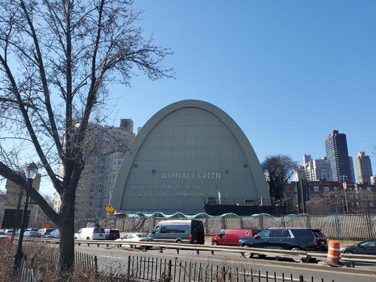 Asphalt Green, Upper East Side, Manhattan, March 11, 2025