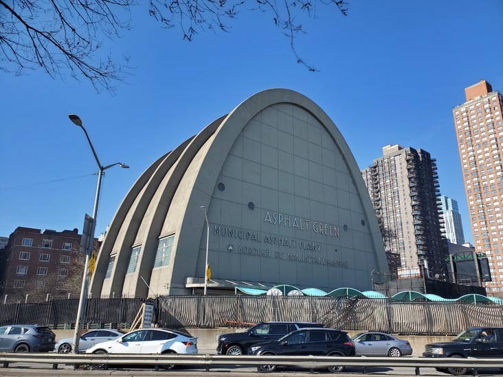 Asphalt Green, Upper East Side, Manhattan, March 11, 2025